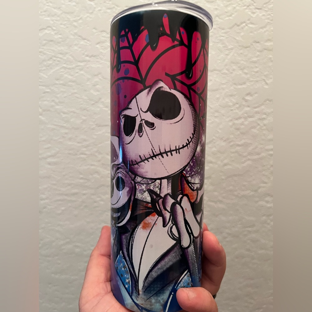 Nightmare before Christmas tumbler